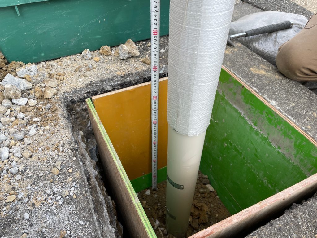 アスファルト掘削