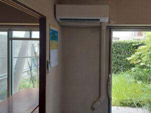 芦屋市　エアコン取替工事