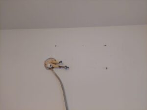 エアコン工事（隠蔽配管）　神戸市