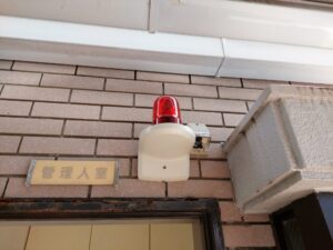 警報盤　パトライト工事
