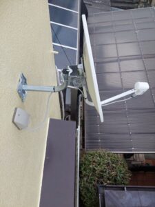 神戸市須磨区　BSアンテナ取り付け