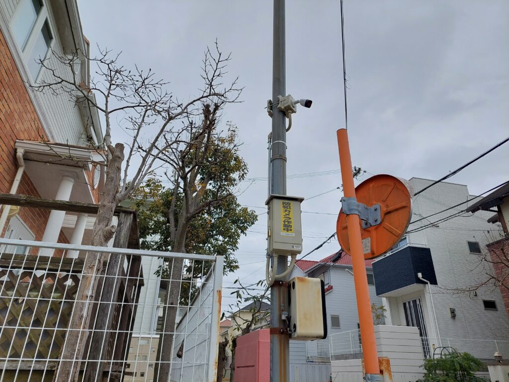 防犯カメラと録画機器