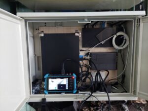 神戸市垂水区　防犯カメラ工事