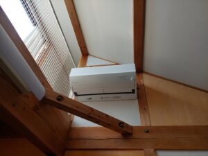 神戸市垂水区　エアコン取替工事