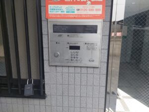 神戸市長田区　マンション　インターホンリニューアル工事