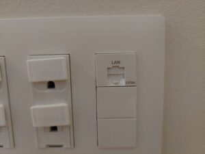 LAN配線工事　カテゴリー6A