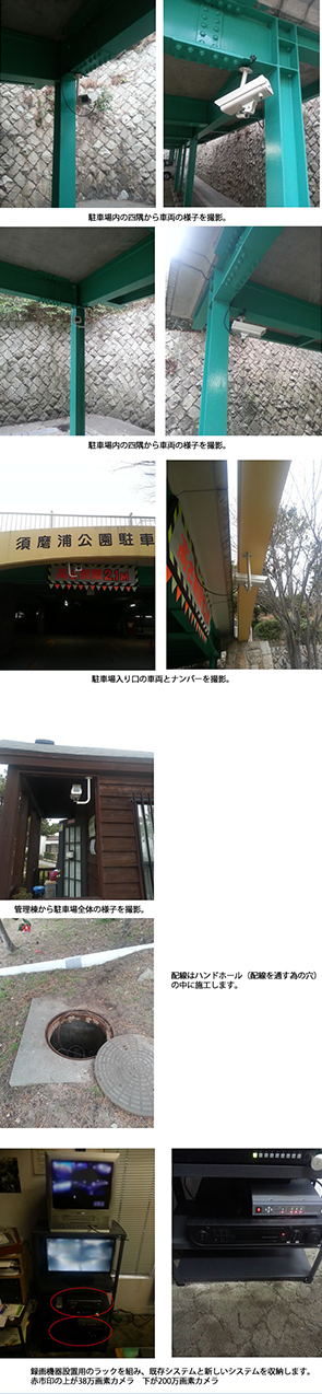 38万画素カメラから200万画素ハイビジョンカメラへ更新